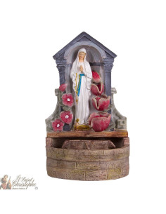 Fuente Aparición de la Virgen de los Pobres Banneux N.D.