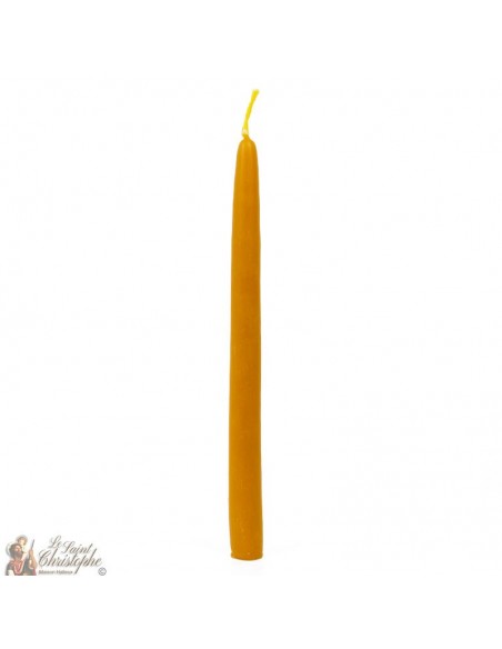 Vela de cera de abeja - 25 cm