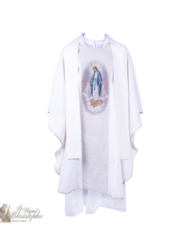 Casula con Stola Scapolare Stola Miracolosa Arazzo Vergine Miracolosa