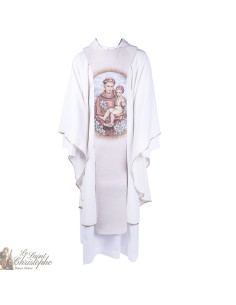 Scapulaire de Saint Antoine - gobelin tapisserie