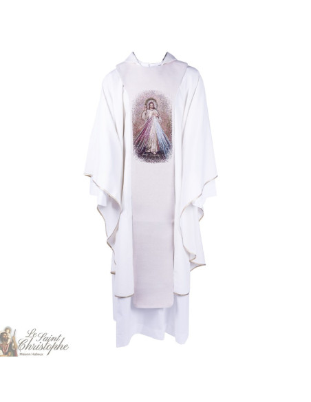 Scapular of the Merciful Christ - tapestry goblin cross