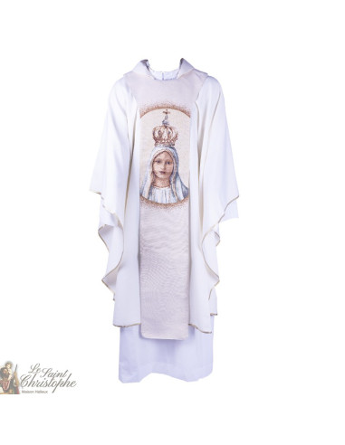 Scapular our Lady of Fatima tapestry goblin