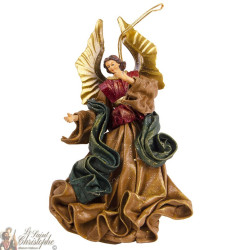 Abito angelo ocra da appendere - 21cm
