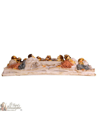 Buchförmiger Rahmen des letzten Abendessens