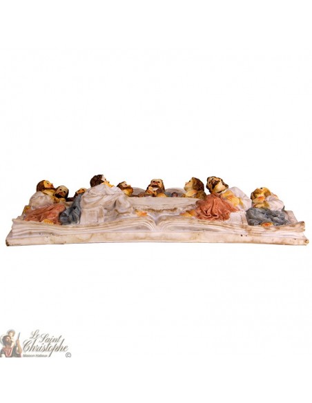 Cadre en forme de livre de la dernière cène