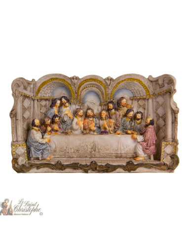 Arch-shaped frame of the last supper
