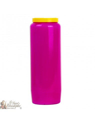 Novena viola di candela