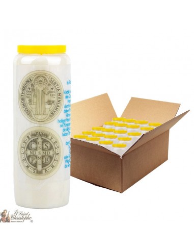Novena candles in Saint Peter - 20 pieces