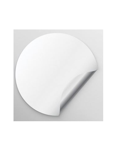 Aanpasbare stickers Wit Vinyl - 3 x 5 cm