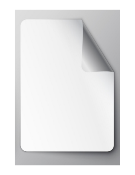 Adhesivos personalizables Vinilo Blanco - 3 x 5 cm