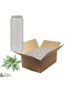 Novena candles perfumed with sage - box of 20 pieces