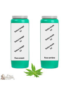 Verbena profumo novena candela novena - personalizzabile