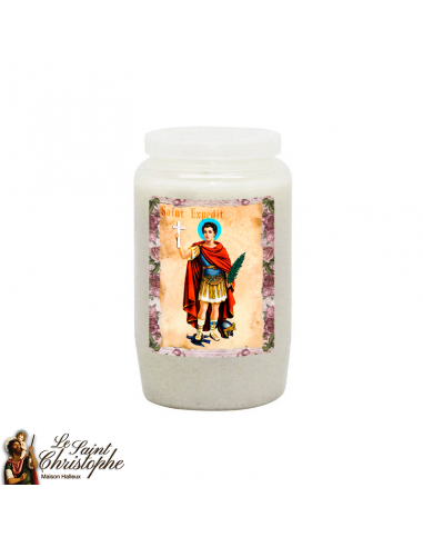 Candlelight at Saint Expedit combustion 2 days and a half