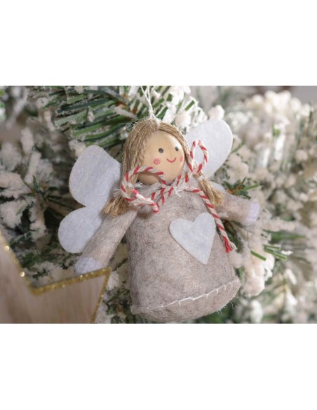 Anges en tissu suspensions - set 3 pièces