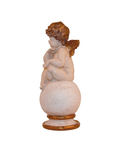 Angels set of 2 pcs, coloured angels with gilding 