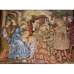 Arazzo della Natività - Presepe - Presepe - 140 x 110 cm