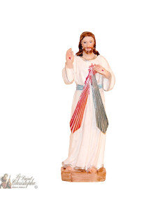Standbeeld van Barmhartige Jezus Christus - 13 cm