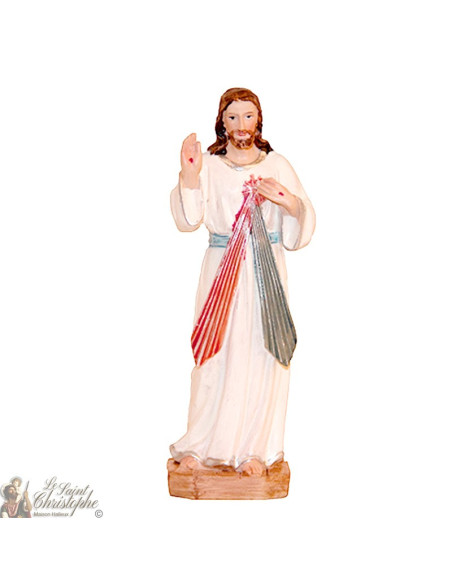 Statue de Jésus Christ Miséricordieux - 13 cm