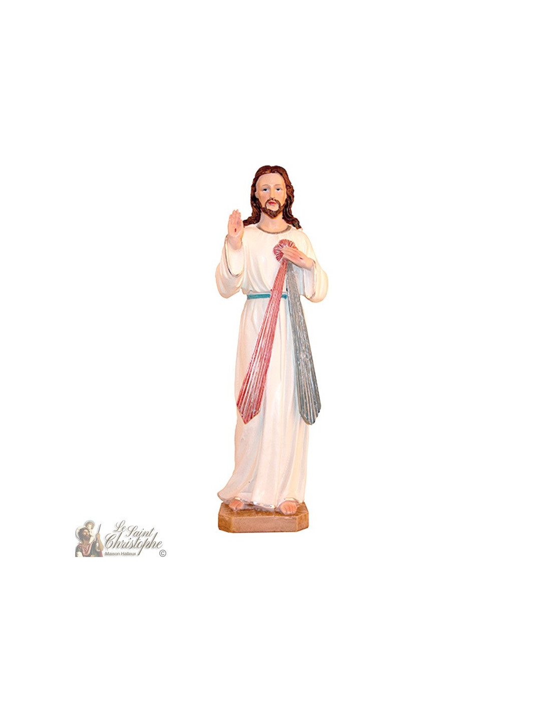 Statuette De Jésus-Christ En Résine - Environ 13,5 Cm - Décoration Religieuse Pour Maison, Bureau, église