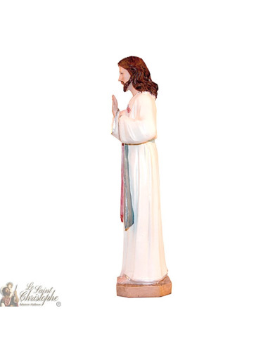 Standbeeld van Barmhartige Jezus Christus - 40 cm