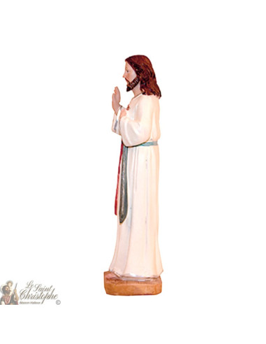 Standbeeld van Barmhartige Jezus Christus - 20 cm