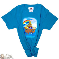 Children's T-Shirt - Noah's Ark blue