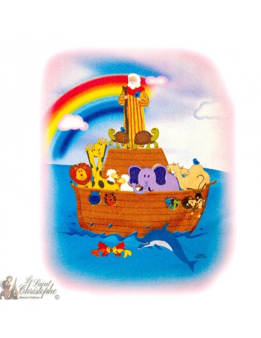 Children's T-Shirt - Noah's Ark pink