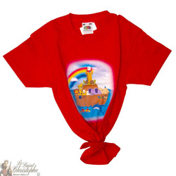 Children's T-Shirt - Noah's Ark red
