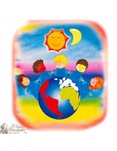 Maglietta per bambini - Mondo rosa