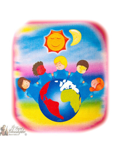 Camiseta para niños - Mundo rojo