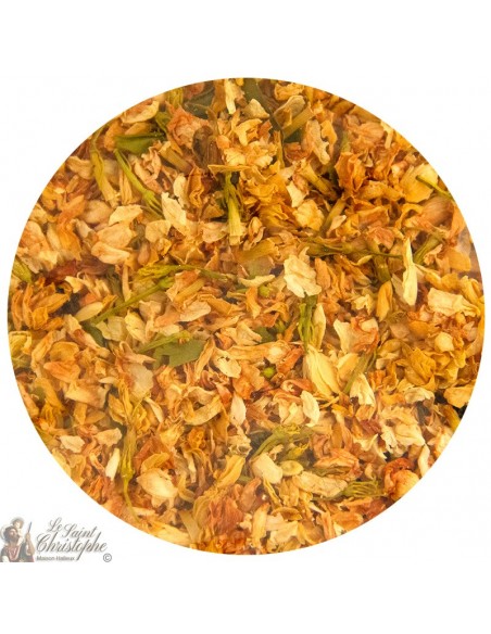 Natural jasmine flowers for burning