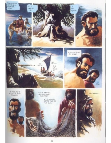 Jezus van Nazareth - Strips van Peter Madsen