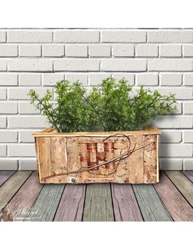 Rechteckiger Topfdeckel aus Holz