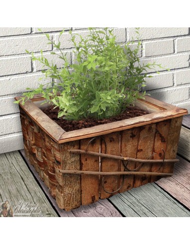 Quadratischer Topfdeckel aus Holz