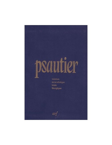 Taschen-Psalter Vynil blau