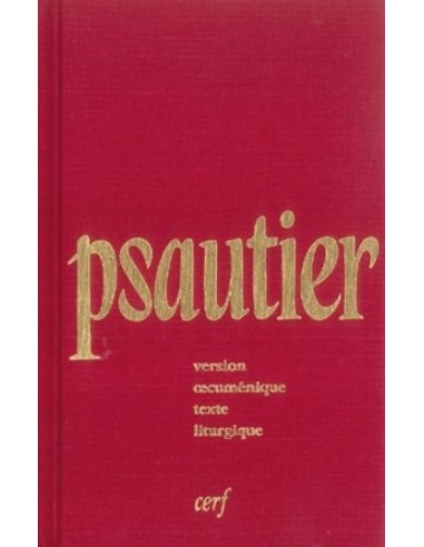 Pocket Psalter red canvas
