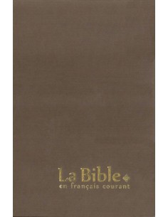 Bible en français courant grand caractère