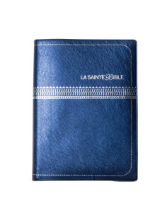 The Holy Bible - Segond 1910 - Navy soft vinyl