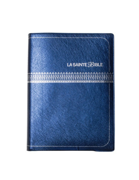 La Sainte Bible - Segond 1910 - Simili cuir marine