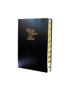 La Sainte Bible Louis Segond 1910 avec onglets - Sky noir dorure
