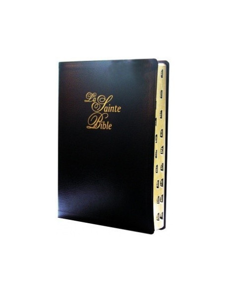 La Sainte Bible Louis Segond 1910 avec onglets - Sky noir dorure