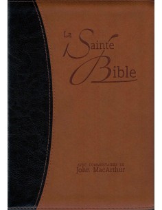 La Sainte Bible avec commentaire de John MacArthur
