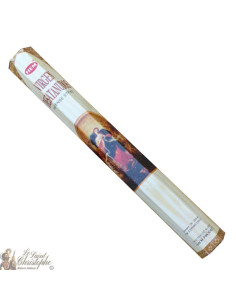 Weihrauch-Maria, die die Bogenstangen aufmacht - HEM