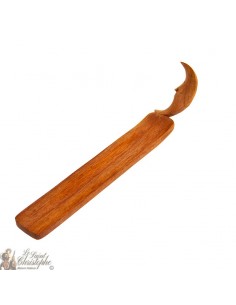Houten wierookhouder - maan