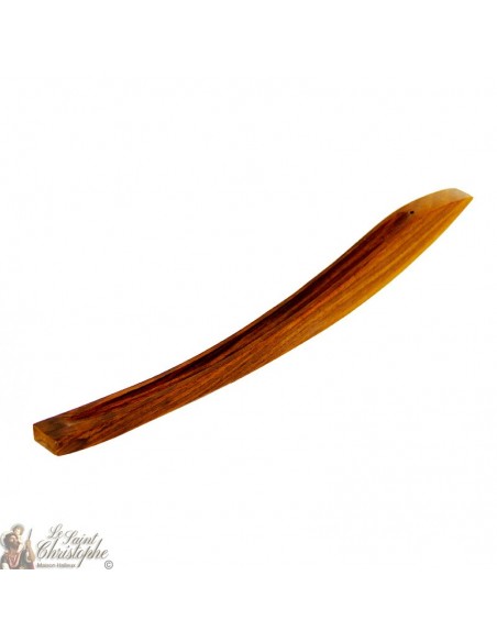 Support d'encens en bois - courbe