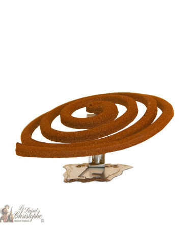 Natürlicher Weihrauch Bergamotte-Spirale