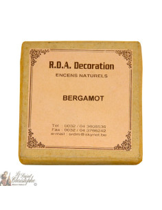 Encens naturel spirale bergamote