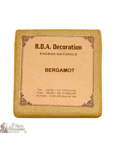 Incenso naturale bergamotto a spirale