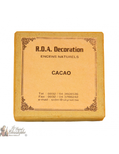 Cacao en espiral de incienso natural