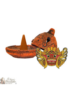 Bruciatore d'incenso artigianale - balinese dolce